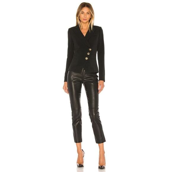 Smythe Wrap Blazer Black - Picture 7 of 11